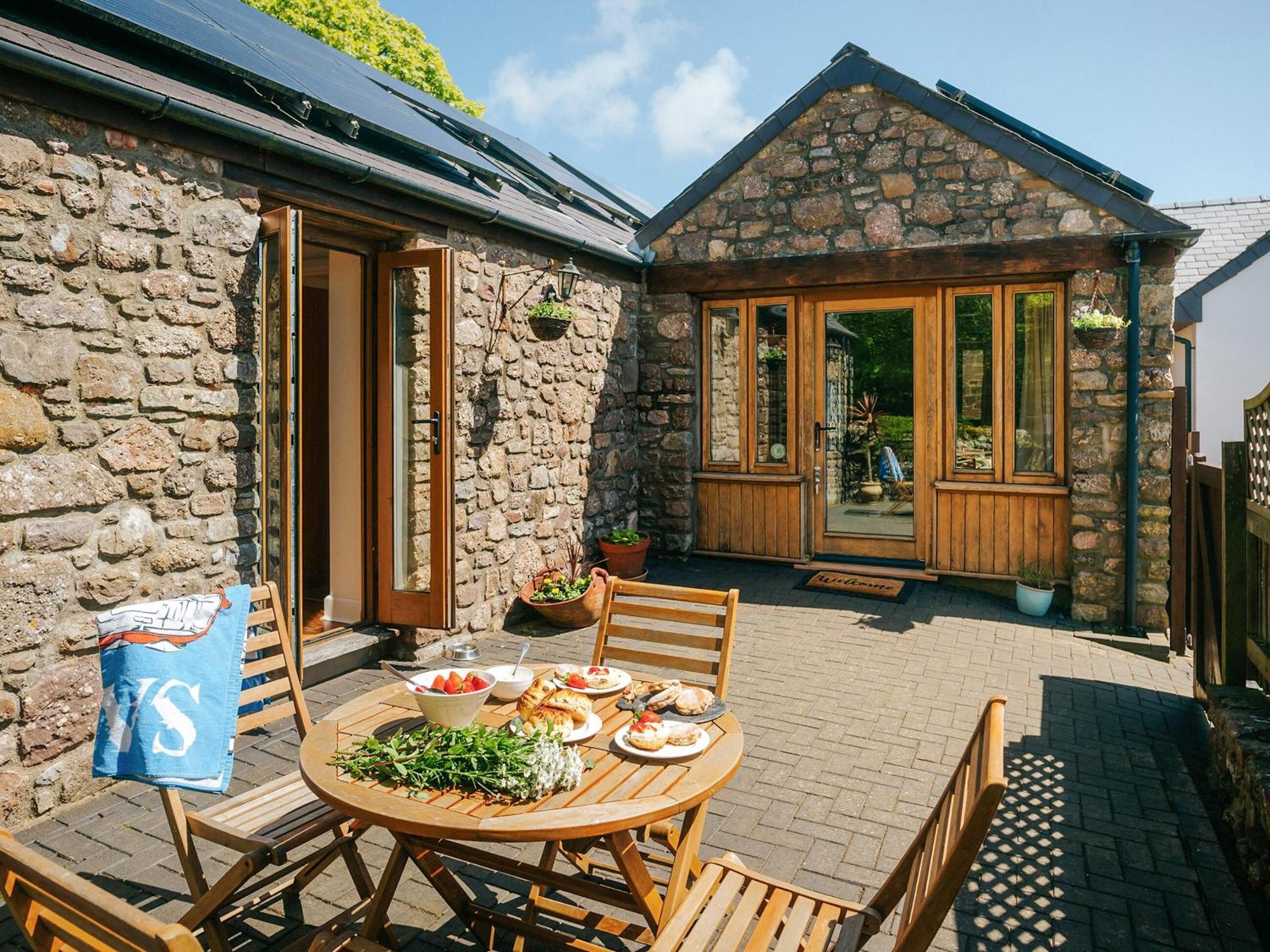 Cob Cottage Rhossili Bagian luar foto